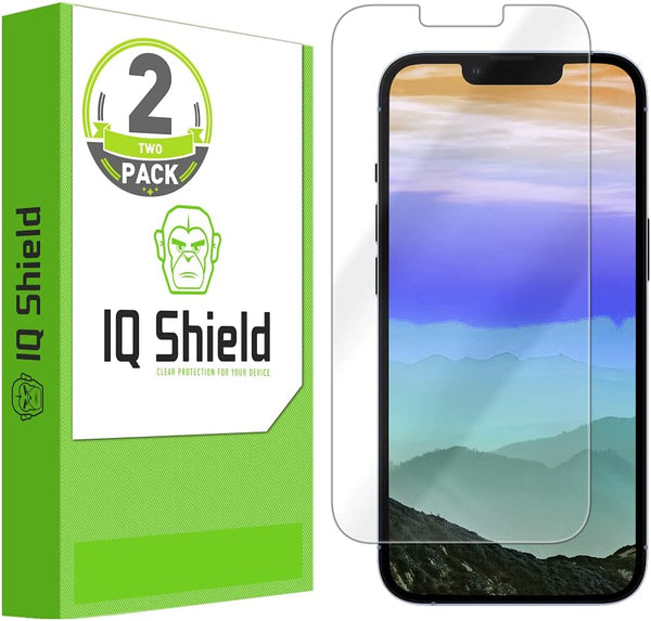 IQShield TPU Screen Protector 2-Pack for Apple iPhone 14 Plus/iPhone 13 Pro Max (6.7 inch)