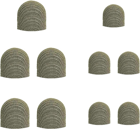 Replacement Fiber Mesh Tips for Stylus Pens, 10 Pieces Fine Tip Stylus Replacement Tips for Touch Screens