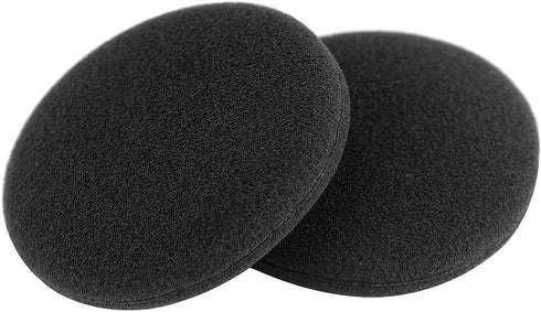 Ear Cushions Soft Foam Covers, 50mm Replacement Sponge Earpads for Standard Office Telephone Headsets, 12 Pack
