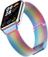 Straps for Xiaomi Mi Band 8 Pro/Redmi Smartwatch 4, Metal Bracelet Protective Frame and 18MM Steel Mesh