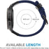 Maxjoy Bands for Galaxy Watch 46mm, Galaxy Watch 3 45mm, Gear S3 Frontier - Men Nylon 22mm Quick Release Replacement
