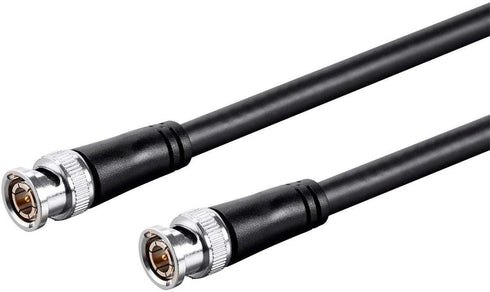 JOINSI 3-Pack 10ft 75-Ohm BNC Male to BNC Male Jumper Cable Extension Connector for CCTV DVR to TV System