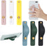 Weewooday 6 Pieces Phone Grip Holder, Telescopic Finger Strap Stand, Universal Finger Kickstand for Most Smartphones