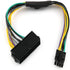 24 Pin to 8 Pin ATX Power Supply Adapter Cable for DELL Optiplex 3020 7020 9020 Precision T1700