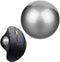 Trackball 34mm/1.34 Inches Replacement Ball for Logitech M575, M570, MX Ergo, ELECOM, Kensington, Perixx, Glossy - Gray