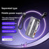 TKOWTB 21700 20W DIY Power Bank Case Detachable Cable PD Fast Charging No Battery Included Black