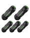 Waterproof RJ45 Coupler Shielded 5-Pack, IP68 Small Outdoor Ethernet Connector Female to Female Extender for CAT6/CAT5E