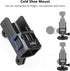 HSU 4/3, 3 Magnetic Expansion Adapter Mount Compatible with DJI Osmo Pocket Magnet Extended Mounting Bracket Frame