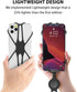 BONE Lanyard Phone Tie 2 - Adjustable Silicone Cell Phone Strap, Universal Neck Phone Holder Compatible with Most