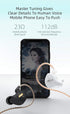 KZ EDX in-Ear Monitors, HiFi Stereo Stage/Studio IEM Wired Noise Isolating Sport Earphones with Detachable Cable 2Pin