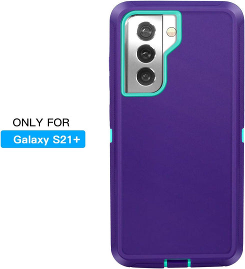 AICase Galaxy S21 Plus Case with Screen Protector, Heavy Duty Drop Protection, Rugged Shockproof/Dust Proof Phone Cover.
