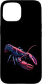 Sea Ocean Animal Art Lobster Crustacean Ocean Seafood Lobstering Spiny Lobster Case for iPhone 15