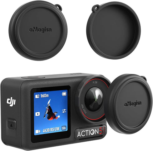 MoriEnzi aMagisn for DJI OSMO Action 5 Pro Silicone Lens Cover and Lens