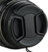 77mm Lens Cap for Canon RF 24-105mm F/4L with Keeper, ULBTER Center Pinch Lens Cap & Strap Keeper - 2 Pack