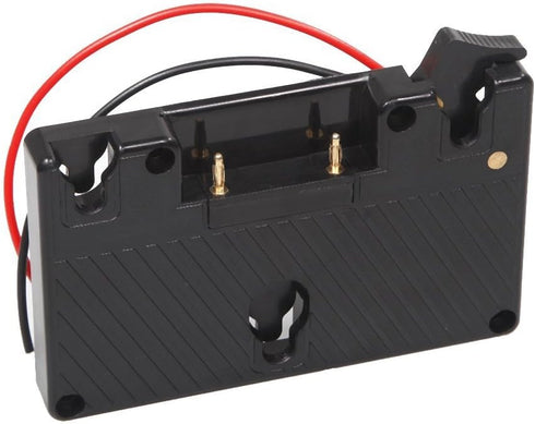 Gold Mount Battery Camera Adapter Plate for Panasonic Camcorder Power B-Tap Anton Bauer Battery