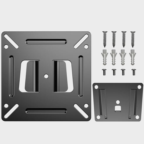 TETVIK 14-24 100x100mm 30lbs 15 19 20 22 23 Inch Monitor Wall Mount Most TVs Computer Universal Low Profile RV TV Wall