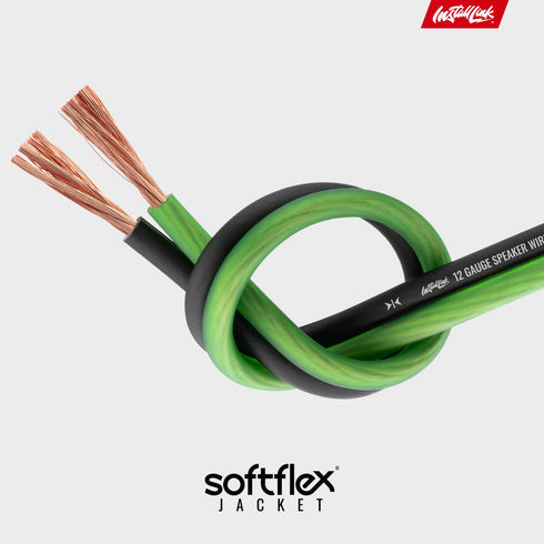 12 AWG Gauge Speaker Wire Cable (30 Feet) for Stereo, Car or Home Theater, CCA