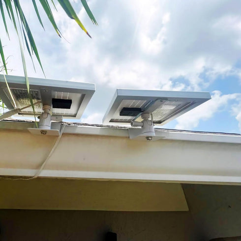 Gutter Mount for Outdoor Security Camera and Solar Panel, Compatible with Arlo, Blink Outdoor, Wyze Cam v3 Pro