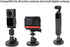 PellKing Magnet Camera Mount for GoPro Insta360 Akaso DJI Action, with Rotation Ball Head and Strong Rubber Coating