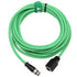 Ethernet Adapter Cable for SICK Keyence Datalogic Omron Vision Sensor System, M12 4 Pin to RJ45 Jack, 5m