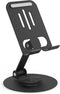 HZZADZXW Metal Cell Phone Stand for Desk, Multi-Angel Adjustable 360 Rotation Desktop Phone