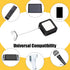 Mimorou 9 6.5 Pcs ft Retractable Security Cable Lock with Double Sided Adhesive and Screws TV Remote Control Tether