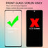 Samsung Galaxy S20 FE Front Screen Glass Replacement - 6.5 inch Repair Kit with Waterproof Frame Adhesive & Tools