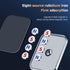 Phone Holder for Car, Super Strong Magnetic Cell Phone Mount, Hands-Free Foldable Stand for Automobile, 360° Rotation