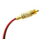 CablesOnline 25ft 18 AWG Speaker Wire Single Cable with RCA Male Plug, AV-SK125