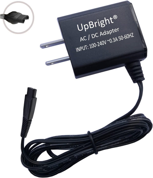 UpBright 15V 5.4W AC/DC Adapter Compatible with Philips Norelco Shaver 6500 Series Power Cord Charger