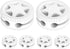 Generic Cable Holder Clips Double Slot Car Tire Shape, Portable, Desk Computer Phone, Tablet Nightstand Study Room Dorm