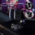Cxtiy Adjustable Car Phone Holder, Strong Sticky Dashboard Air Vent Base, Rotatable Mount for Cell Phones (Black)