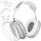 Clear Glitter Case for AirPods Max, 3 in 1 Soft TPU Ear Cups, Ear Pad, and Headband Cover