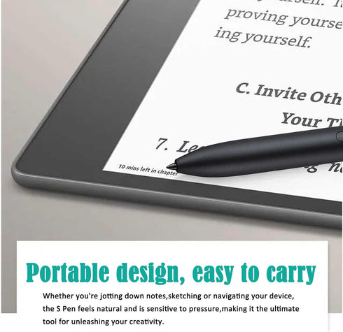 Stylus Pen Replacement for Kindle Scribe, 4096 Pressure Sensitivity, Magnet Adsorption Pen