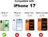 Shamo's 17 17) Clear TPU Case for iPhone with Camera Protection, Ultra Slim, Shockproof, Anti-Yellowing