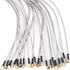 Dilwe 20Pcs 2.4G Receiver Antenna, ABS Aircraft Receiver Antenna Compatible Port for Futaba FrSky Replacement