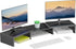 Dual Monitor Stand for Desk, Metal Computer Stand, Desk Shelf Riser,Desktop Organizer