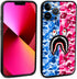 Shark Teeth Case for iPhone 13 Pro Max, Silicone Cute Soft Clear Camo Shark Face Full Body Protection, 6.7-Inch, Blue