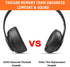 GVOEARS Mesh Fabric Ear Pads for Beats Studio 2 & 3, Noise Cancelling Memory Foam Cushions (Black)