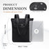 Backpack Backpack Leisure,16 Inch,Black Convertible Laptop for Women Men Carry on Tote Teacher Bookbag for College Work