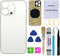 Back Glass Replacement for iPhone 13 Pro 6.1 Inches (Silver) with Repairing Tool Kits