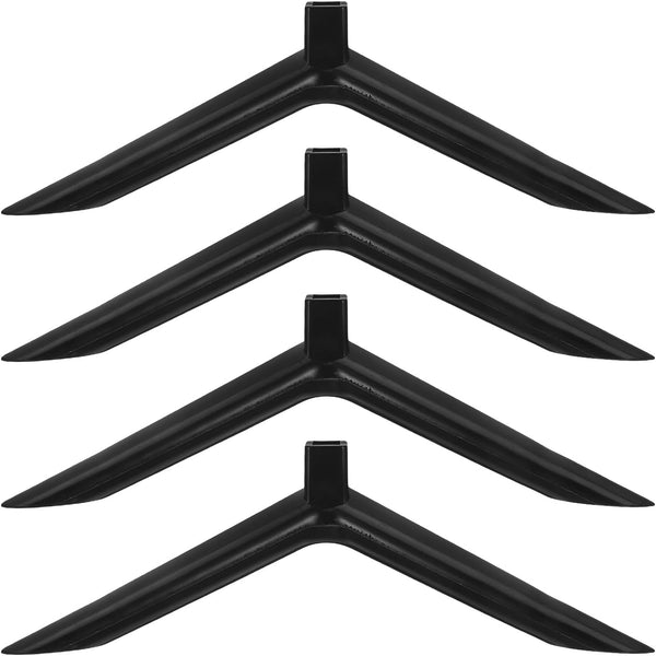 Luxshiny Plastic Tv Stand Base with Screws 4pcs for 24-inch Tvs Tabletop Replacement