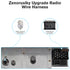 E30 E32 E36 E39 E38 E46 Z3,Aftermarket 17PIN ISO Radio Wiring Harness Adapter Compatible with BMW Stereo Wire Harness