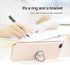 Wansurs 2 Packs 360 Glossy Finish Love Heart Shaped Cell Phone Ring Holder Stand, Degree Rotation Finger Ring Kickstand