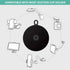 pop-tech Dash Suction Cup Mounting Disk: 95mm Car Mount Adhesive Dashboard Pad for Phone Holder - 3M Replacement Disc Sticky Sticker for Cam Windshield Base 2 Pack
