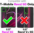 Asuwish Phone Case for T-Mobile Revvl 5G Cover Hybrid Rugged Shockproof Drop Proof Full Body Protective Heavy Duty Mobile Cell Accessories Tmobile Revvl5G T Mobile TCL Revel G5 T790W Women Men Purple