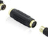 YACSEJAO 2Pack Mini Din 4 PIN S-Video Female to Female Adapter, Gold-Plated, 4 Terminal Connector for SVHS/S-Video Cable
