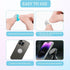 ZYMJBB 40pcs Stickers(3cm 4cm) Metal Plates for Magnetic Mount Round Magnet for Phone Case, Round Mobile Phone Metal