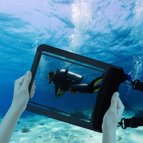 Universal Tablet Waterproof Case Pouch, Dry Bag for iPad 10.2/9.7, iPad Pro 11/10.5, iPad Air, Samsung Galaxy Tab,