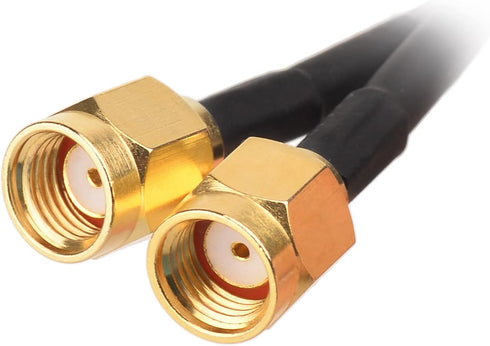 Eightwood WiFi Antenna with RP-SMA Male Connector, 2.4GHz 5GHz Dual Band Magnetic Base